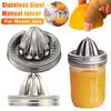 Stainless Steel Citrus Reamer Manual Juicer Citrus Juicer Citrus Lemon Juice Squeezer for Mason Jars