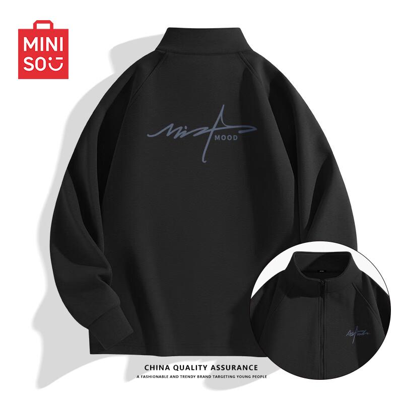 

MINISO Men s 360G Heavyweight Anti-Static Stand-Collar Jacket Z 3XL