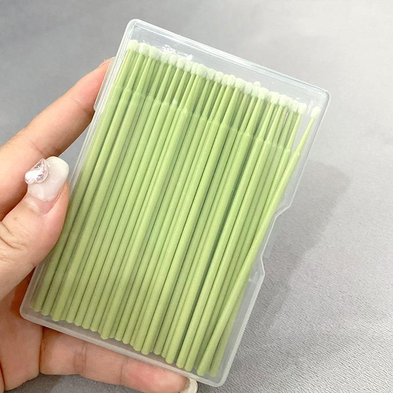 Ультратонкие ватные палочки для макияжа глаз, контуринга, корректора для подводки, снятия макияжа и очистки наращенных ресниц