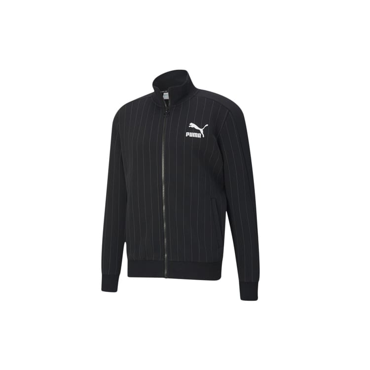 PUMA Fall 2022 T7 Collection Jackets Men's Black Stand Collar Thickened Other 530177-01