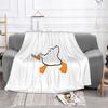 Violent Goose Meme Trend Style Funny Fashion Soft Blanket Angry Goose Violent Goose Goose Meme