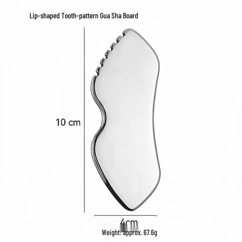 

Stainless Steel Gua Sha Facial Massage Tool: Multi-functional Muscle Relaxation & Meridian Therapy for Shoulder and Neck