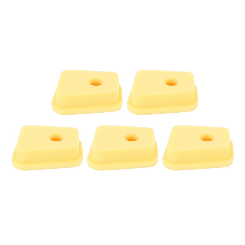 Pack of 5 Filter Foam Replacement Filters, Lawn Mower Filter Sponge with High Filtration Efficiency, Compatible with 27987S 27987 27987S