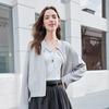 Betu Women's Spring Stand-Collar Casual Short Jacket