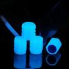 12Pcs Glowing Tire Valve Caps Set Fluorescent Air Caps Cover Enhanced Visibility Illuminated Valve Stem Caps for Cars Trucks SUV