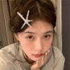 Korean Blogger Starfish Hairpin, Sweet Cool Wind Out of the Street Duck Bill Clip Geometric Side Clip Bangs Clip Headdress