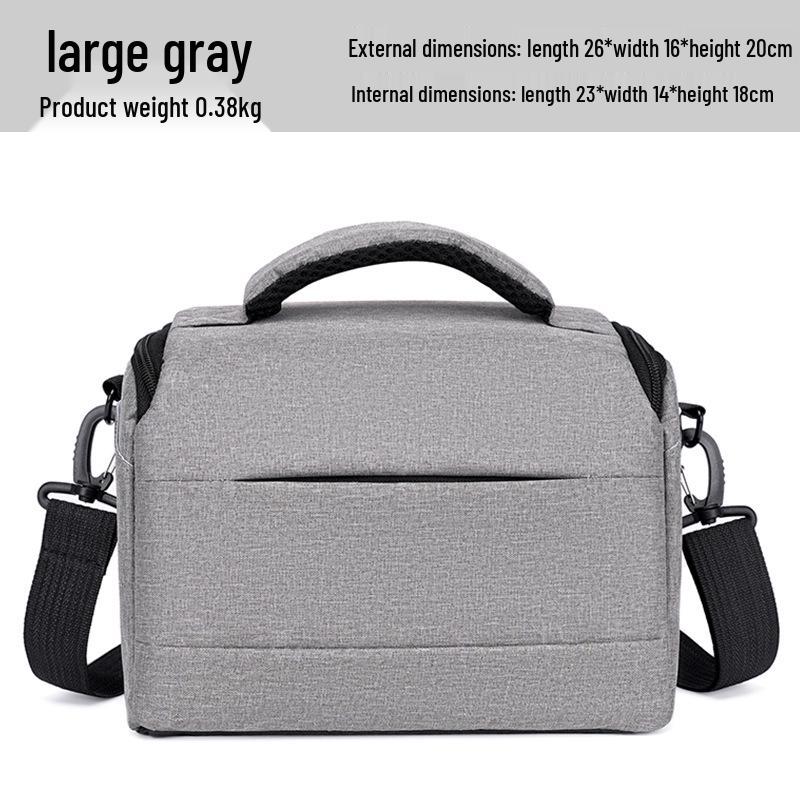 Single Shoulder Portable DSLR Bag for Canon, Nikon, Sony, Fujifilm Mirrorless Cameras