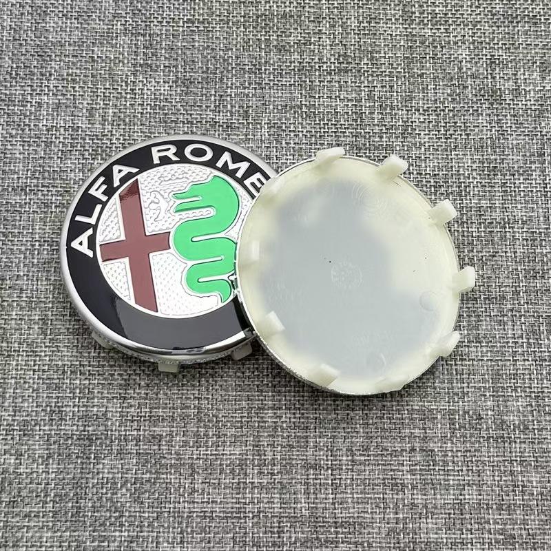 58mm Car Wheel Rims Hub Center Caps Cover for Alfa Romeo Logo Mto Giulia GT 159 147 156 166 Giulietta Stelvio Brera Aceessories