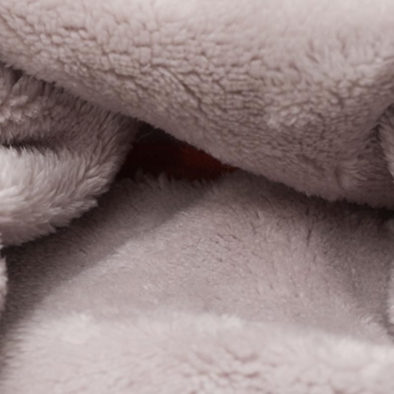 Inner Plush Neck Warmer Winter Neck Windproof Scarf for Woman Face Cover Scarf