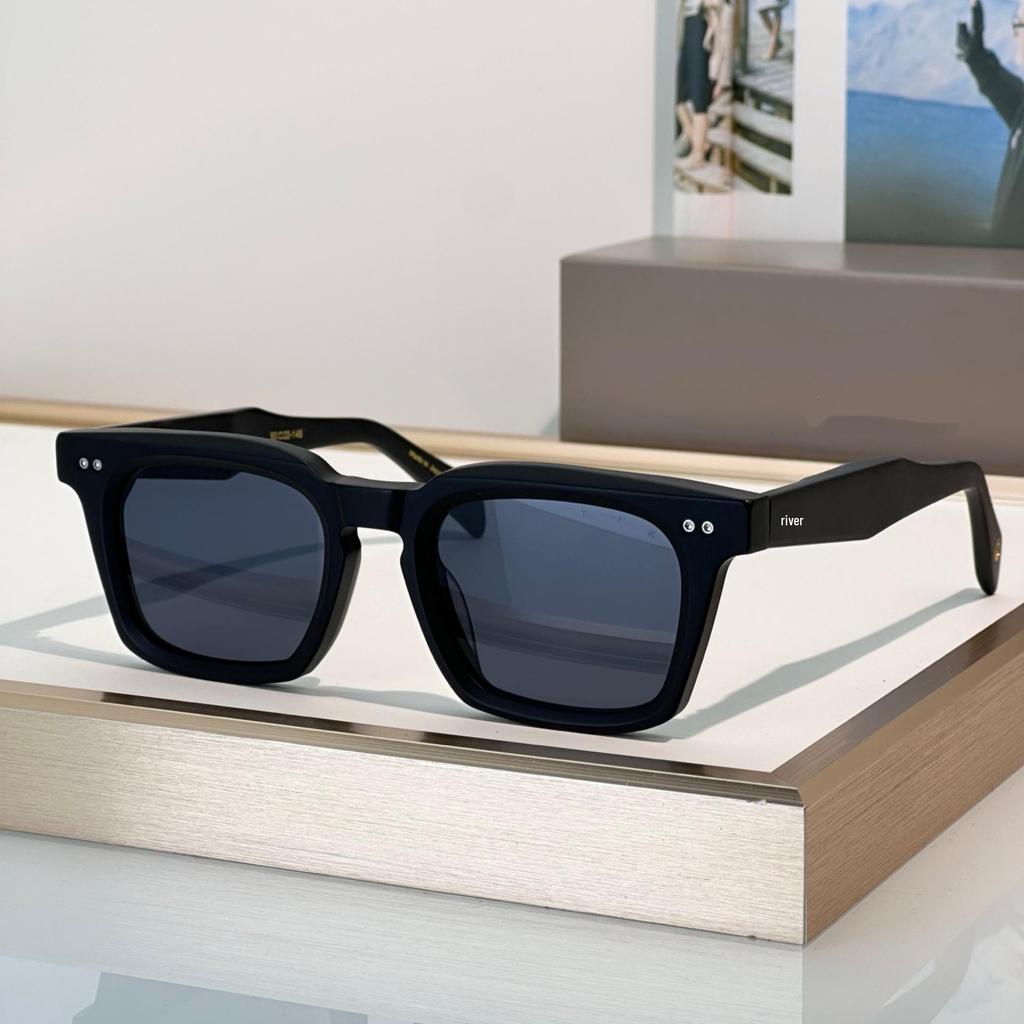 DTS750 Unisex Fashion Handmade Acetate Sunglasses: Holiday Party Trend, Versatile Plano Glasses