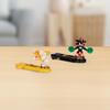 AKEDO Sonic the Hedgehog vs. Puck with Tail and Shadow Mini Collectible Battle Action Warrior, 2.25" Tall, Includes 2 Battle Controllers