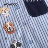 MOMOCO Boys' Striped Casual Long Sleeve Shirt