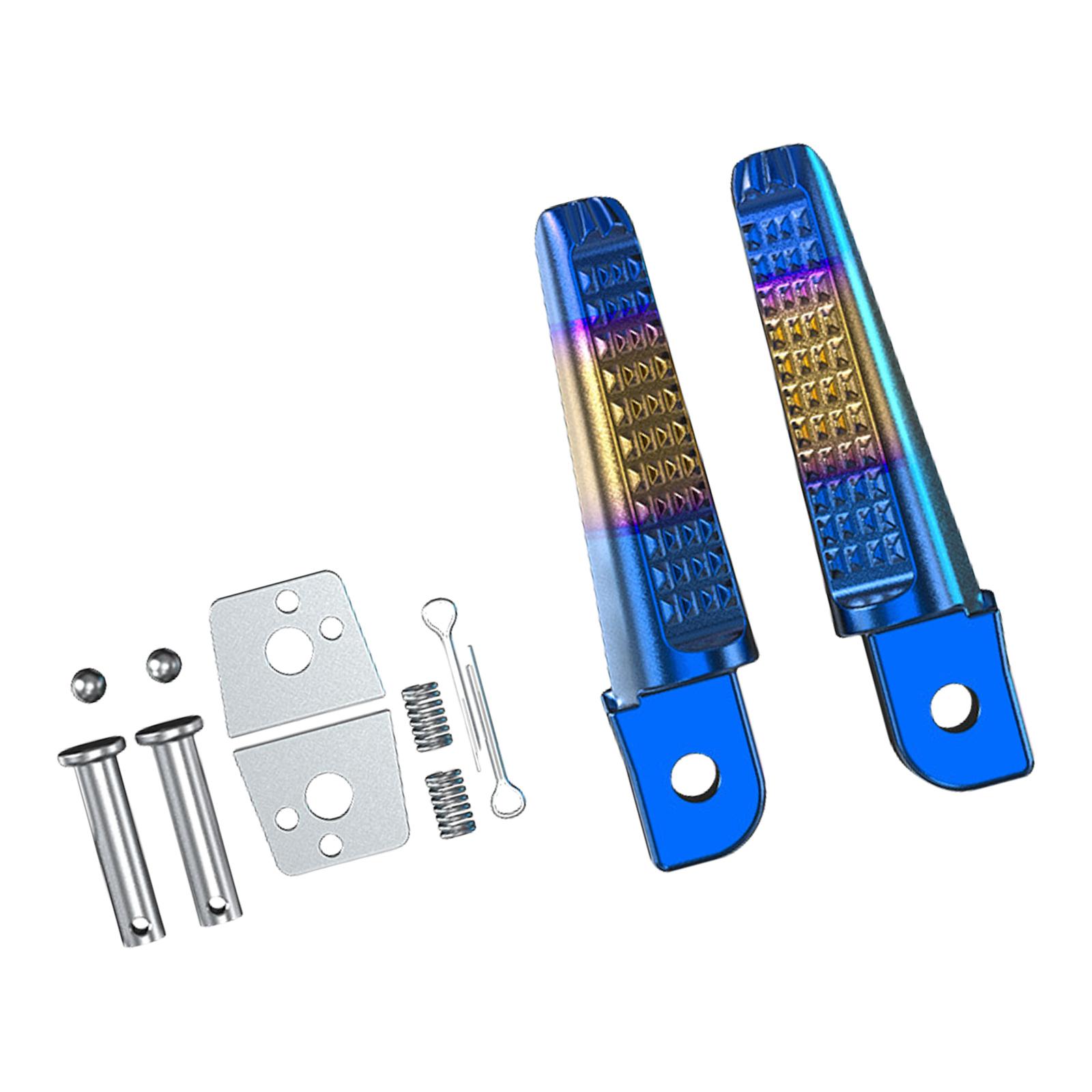 1 Pair Aluminum Footpeg Support Motorbike Accessories Rear Footpeg Supports Foot Rest Bracket for 150 CB190R