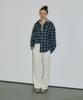 AUTHENTI Studded Check Shirt_Navy
