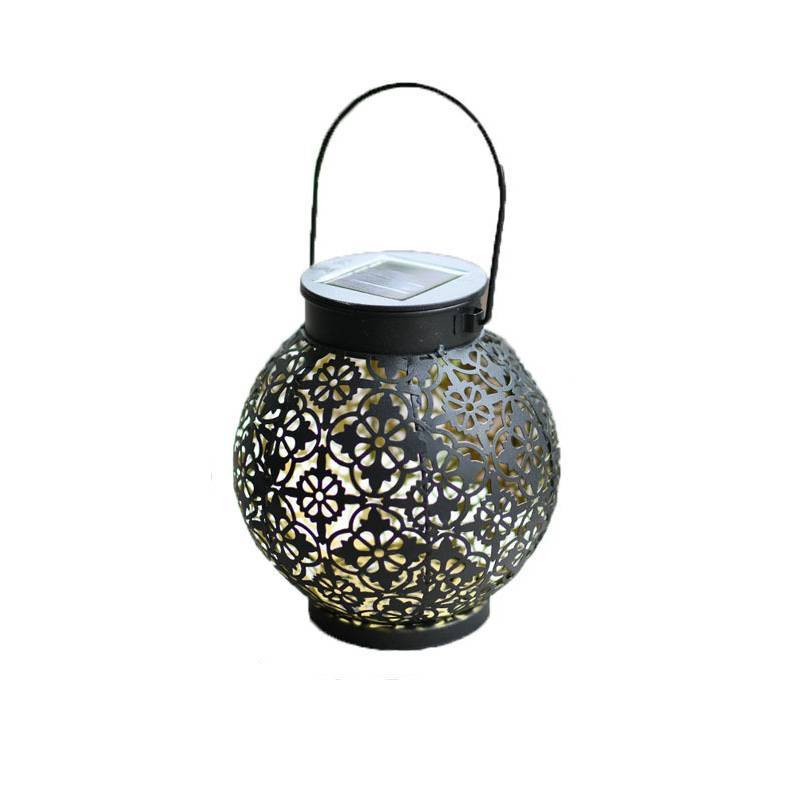 Garden Boulette Smart Solar Light Up Lantern Large Outdoor Supplies Lighting
