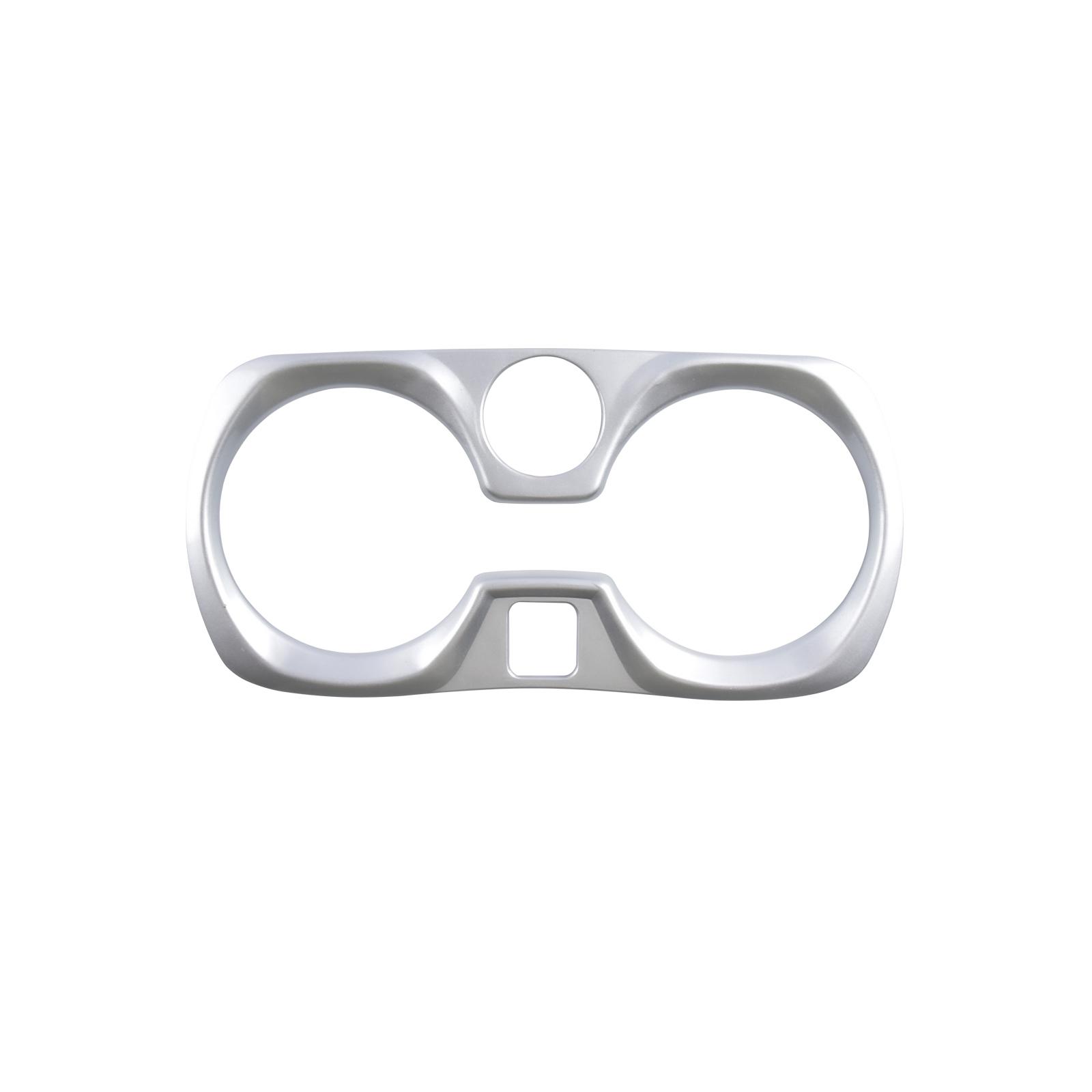

For BMW 3 Series G20 G28 - Car Cup Holder Panel Trim Cover ABS G20 Frame Decoration Sticker Car Interior Styling срібний
