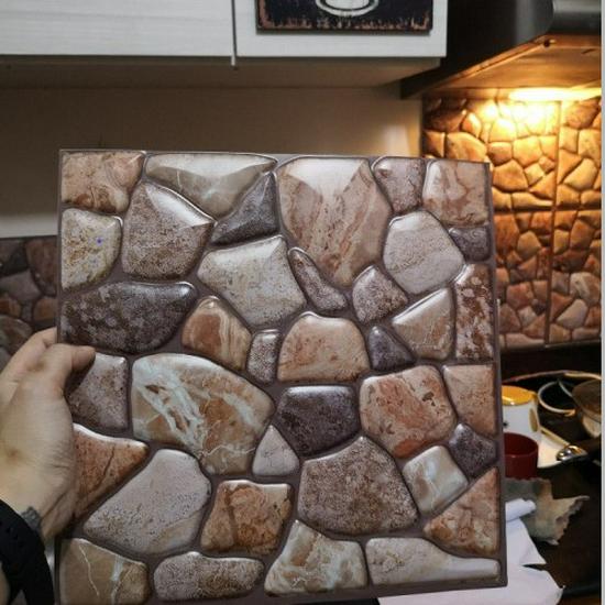 

3D Самоклеючі Водонепроникні ПВХ Наклейки на Стіни для Ремонту та Декорування