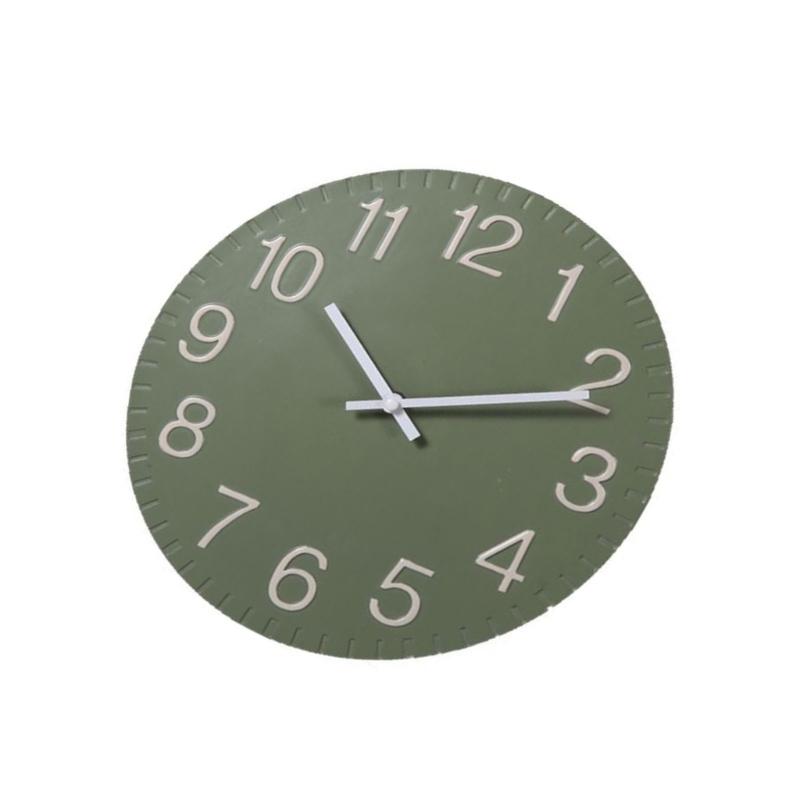 Wall Clock for Garden and Patio 12Inch Color Optional Wall Mounted Clock