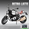 1/9 BMW R NINE T Alloy Cruise Sports Motorcycle Model Diecast Metal Toy Classic Street Racing Motorcycle Model Sound Light Kids Gift