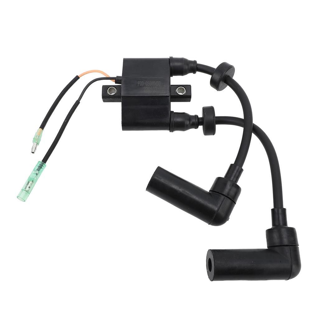 6F5 85570 12 Boat Motor Ignition Coil ABS Marine Outboard Ignition Coil for 9.9 to 40HP 2 Stroke 4 S