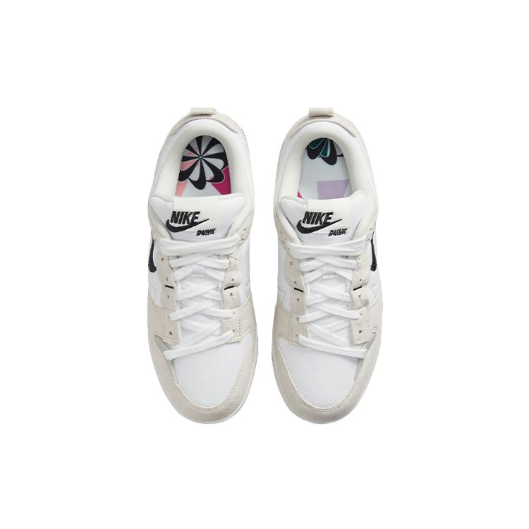 Nike Dámské tenisky Dunk Low Disrupt 2 Pale Ivory Bílé Černé DH4402-101