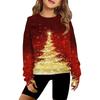Girls' Hooded Tie-Dye Sweatshirt - Pullover Print Top