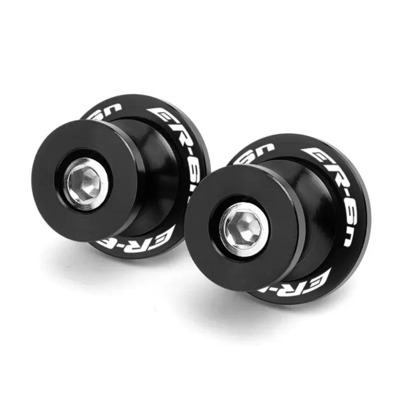 For Kawasaki ER6N ER 6N 2006 2007 2008 2009 2010-2016 New Swingarm Spool Slider Stand Screws 10MM Bolt Motorcycle Accessories
