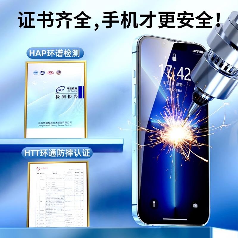 Applicable to 11 Apple 11Promax tempered film iphone11 full screen high definition 11 dust-free compartment seconds sticker 11 anti-privacy XR
