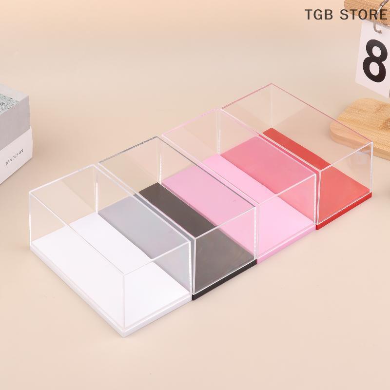 1Pcs 1/43 Diecast Model Car Transparent Display Box Acrylic Storage Box Practical DIY Dustproof Display Rack Toy
