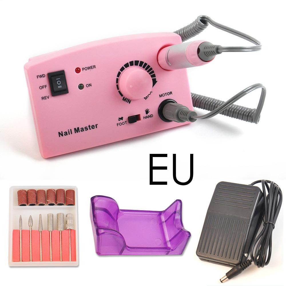Painel de controle profissional ferramentas para unhas moagem manicure máquina de moinho elétrico falso