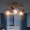 VidaXL Ceiling Light with 3 LED Filament Bulbs 12 W 244395