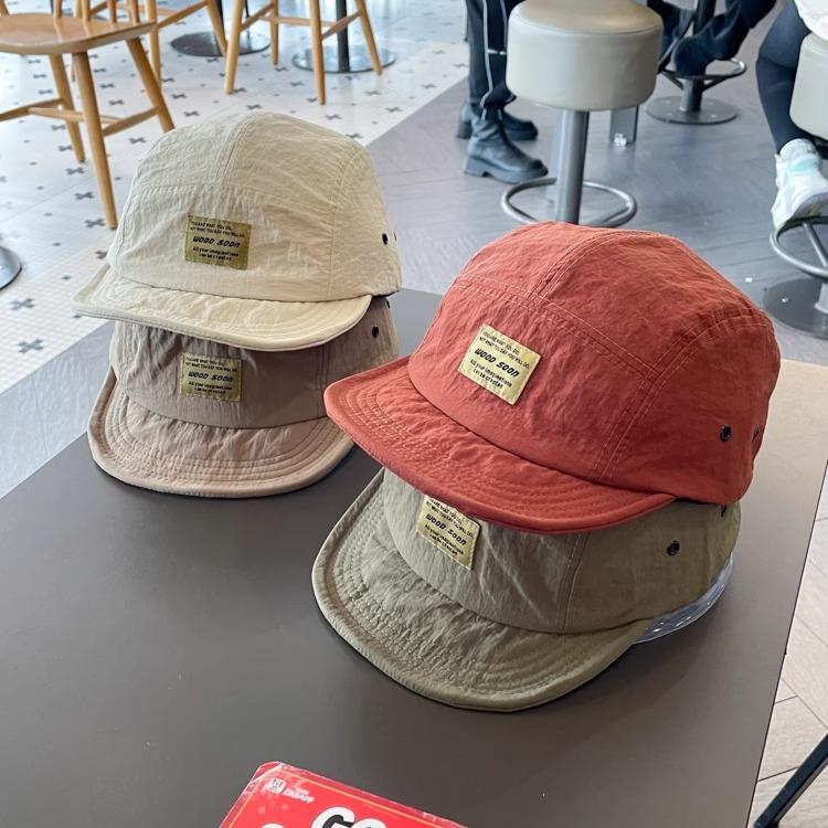 Quick Drying Breathable Short Brim Baseball Cap for Men and Women, Versatile Workwear, Soft Top Adjustable Hip-hop Duckbill Cap