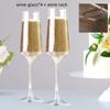 Wine Goblet Champagne Flute Wine Glass Set Wine Rack Wine Glass Home Glass For Wedding Parties Bar Picnics Flute Beer Mug