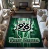 Hannover 96 Bedruckter Kristall-Samt-Teppich Rutschfester Kristall-Samt-Teppich Für Sofa Schlafzimmer Innenbereich Heimdekoration