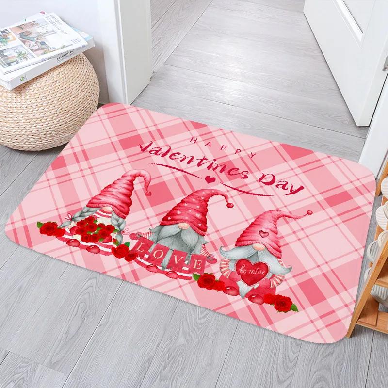 

Рождественский приветственный придверный коврик мультяшный кристальный бархат ковер для коридора ванная комната нескользящий коврик для ног домашний декор придверный коврик 40cmx60cm