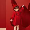 Mini Bala Long-Sleeved Dress for Girls and Babies