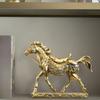 Figurine Collectible Horse Ornament Tabletop Decoration Sculpture for Furniture Desk Decoration Bookcas Office Home Decor