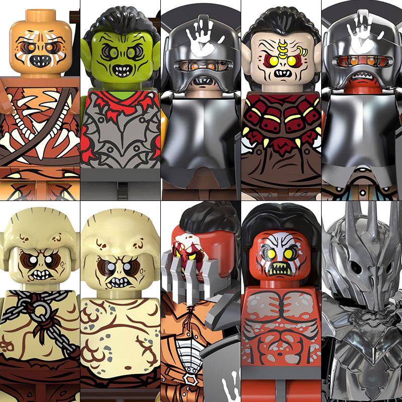 2025 Erste Veröffentlichung Der Herr der Ringe TV6401 Baustein Action Mini-Actionfigur Halloween Weihnachtsgeschenke für Kinder