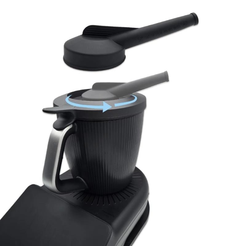 Flexible Silicone Exhaust Tube For TM7 Food Processor Safety Steaming Boiling Cabinet Moisture Protective Vent Tube