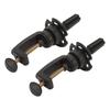 2 Pack Wig Mannequin Head Stand Height Adjustable Cosmetology Manikin Stand Head Holder Clamp