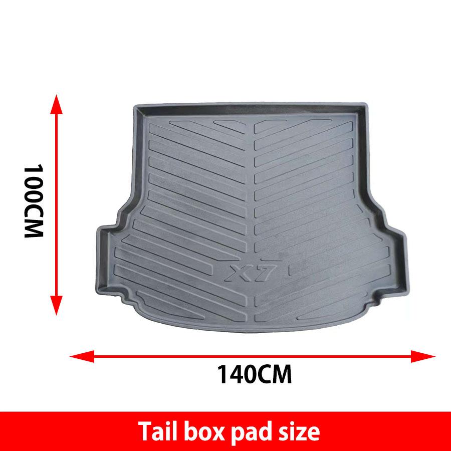 Durable Waterproof TPE Trunk Mat for 2016-2021 Han Teng X7