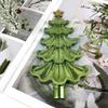Diy Crystal Drop Glue Aromatherapy Gypsum Abrasive Three-dimensional Christmas Tree Decor Ornament Pendant Silicone Mold