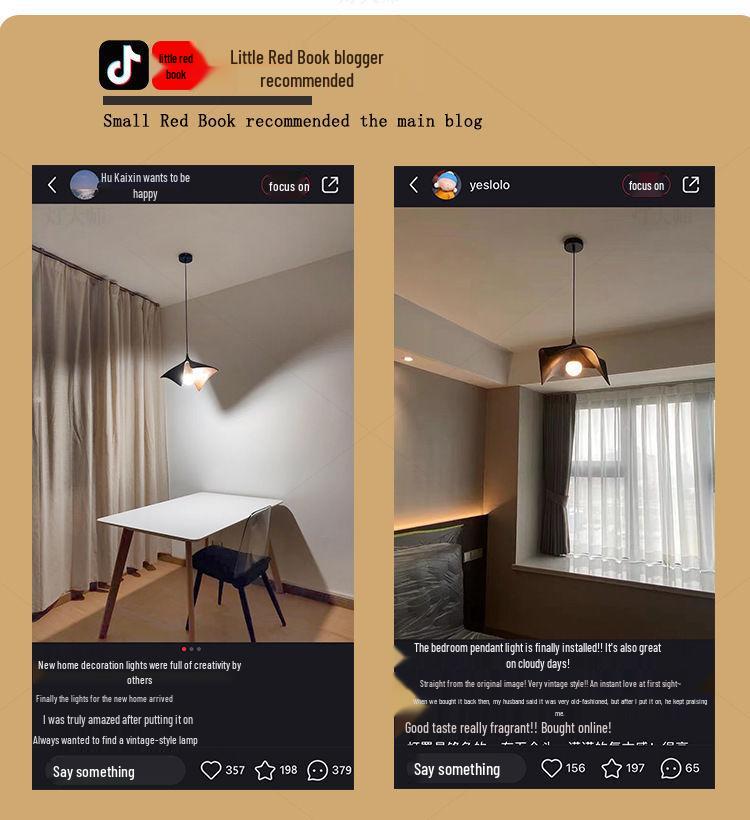 Wabi-Sabi Retro Pendant Light: Japanese Vintage Style for Dining, Bedroom, or Study