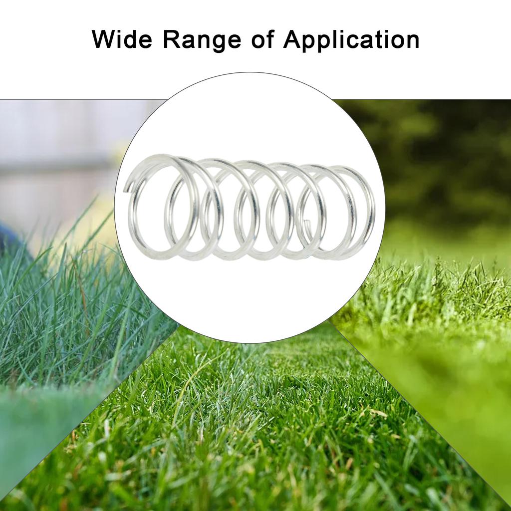 Spool Cap Cover Inner Spring for 2 Line Brushcutter Head Suitable Replacement Part for Various Trimmer Models Stability