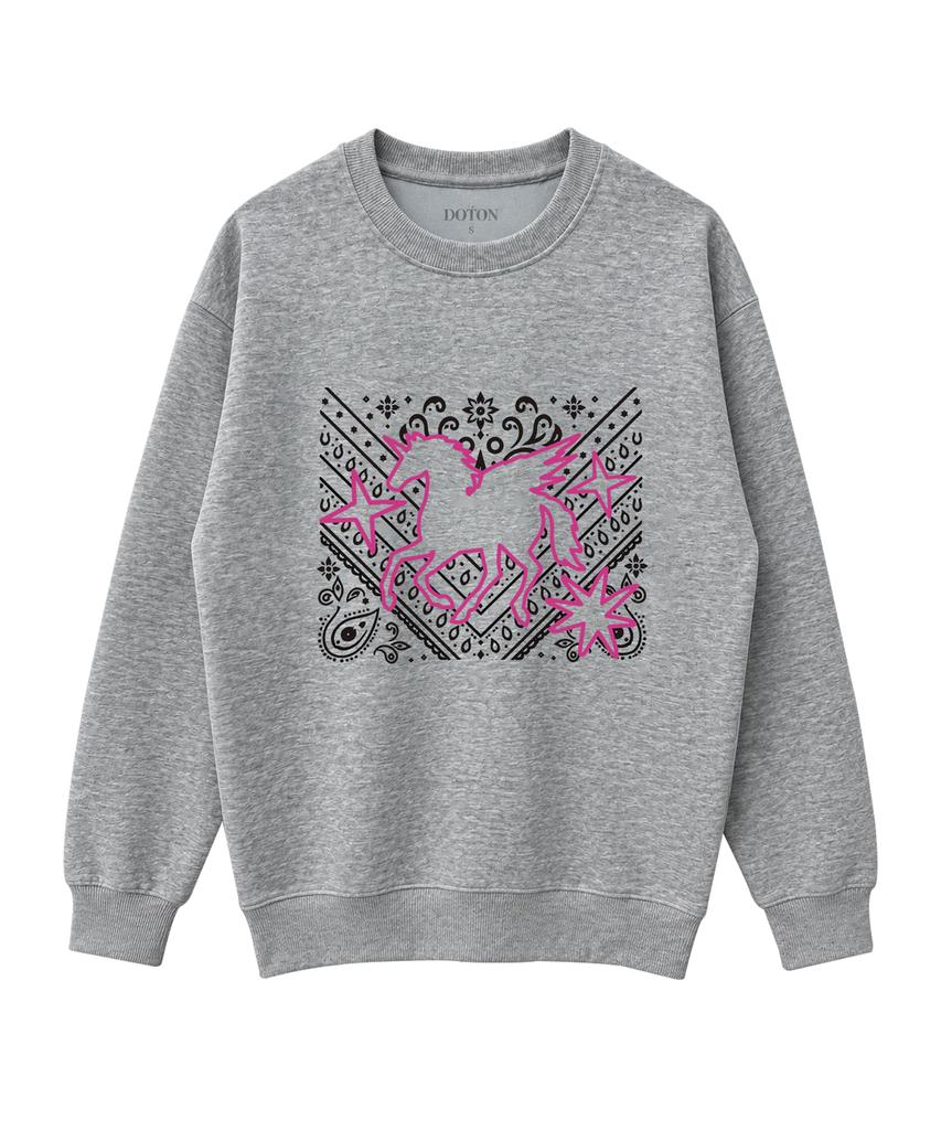 DOTON Pegasus Flight Sweatshirt (Black)