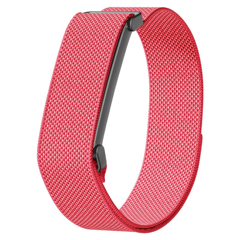 Metal Case+Sports Nylon Strap For Google Fitbit Air Sports Elastic Magnetic Wristband For Google Fitbit Air Comfortable Bracelet