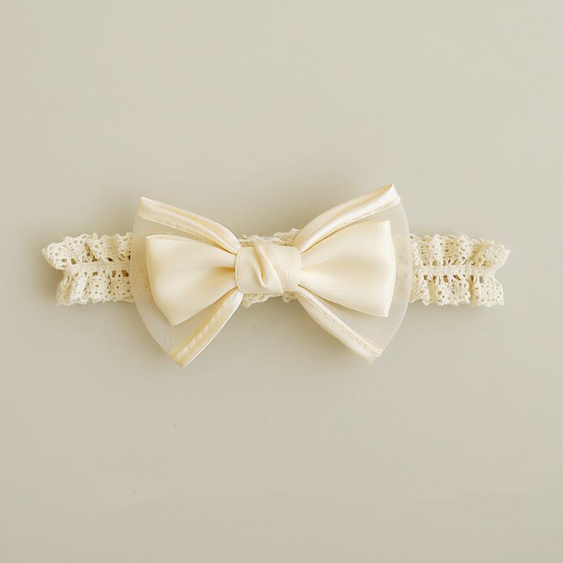 Baby Headbands Elastic Girl Hair Bands Newborn Infant Accessories Photography Props Headwear Princess Lace Florwers Bowknot  Fit for 0-24 Months