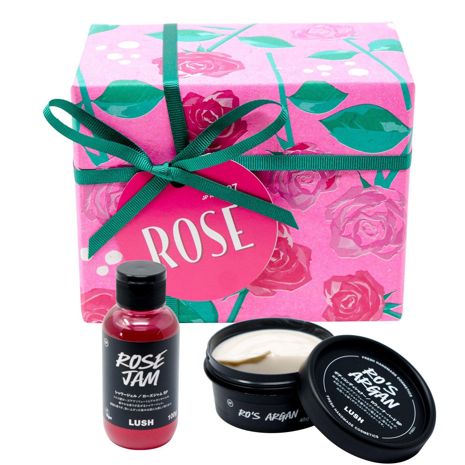 

Подарочный набор LUSH Rose с сумкой для покупок (Пышный)