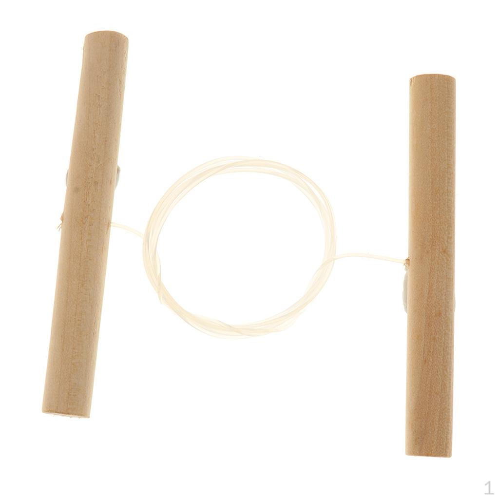Nylon Cutting Wire for Clay Pottery Sculpture Modeling Making Wooden Handle