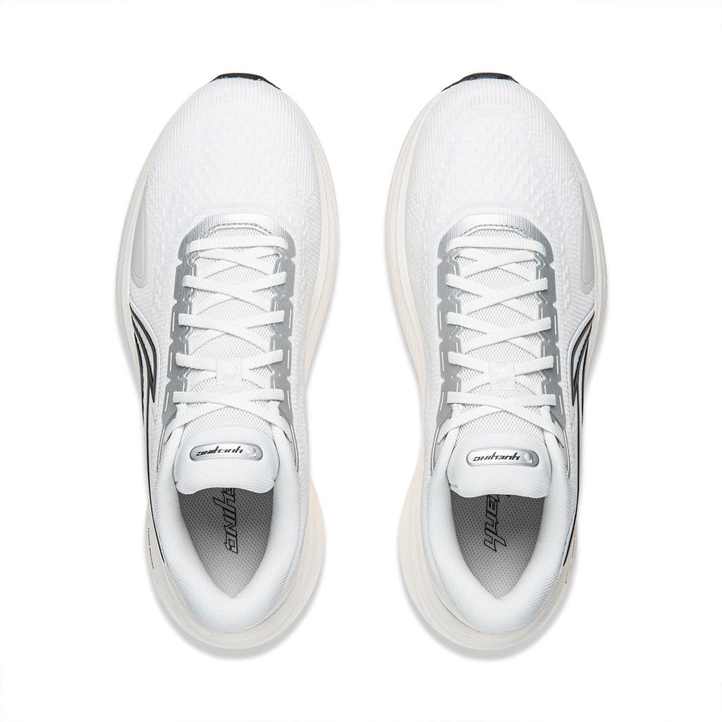 Li Ning Yueying 5 Cushioning Abrasion Resistant Low Top Running Shoes Men's Chalk Gray ARHW003-10